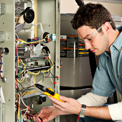 a absolute contractor testing wires for services